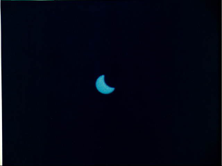 Illustration for article titled The Best and Strangest Views of Solar Eclipses from Space